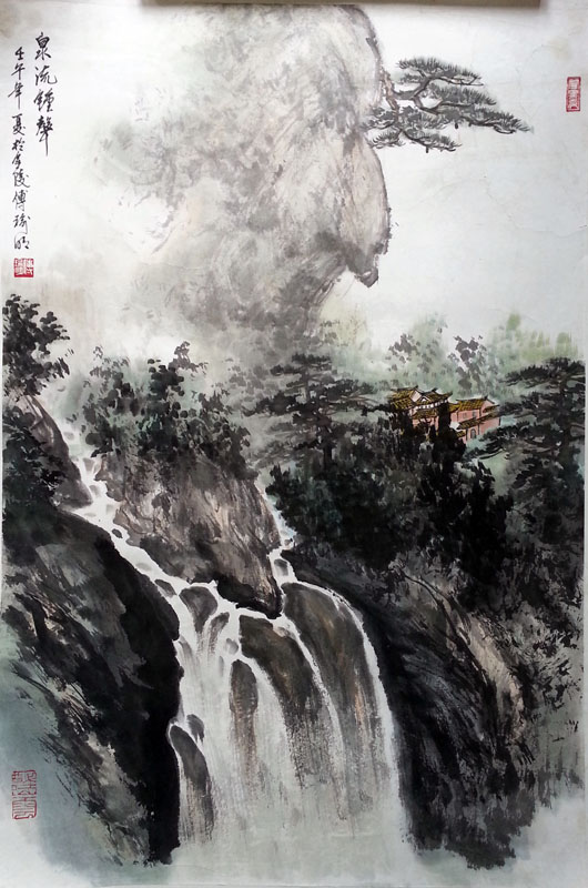 作者：傅瑜明&nbsp;山水&nbsp;￥：协商&nbsp;单击鼠标查看大图！