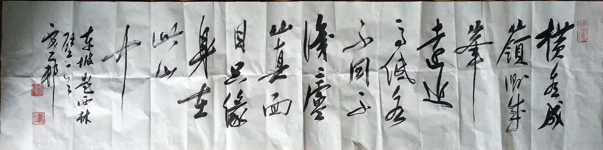 作者：y恽建新&nbsp;书法&nbsp;￥：协商&nbsp;单击鼠标查看大图！