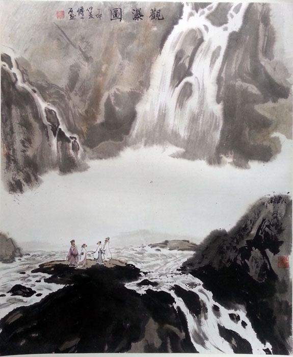 作者：傅二石&nbsp;山水&nbsp;￥：协商&nbsp;单击鼠标查看大图！