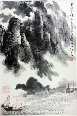 作者：郁文华&nbsp;山水&nbsp;￥：協商&nbsp;单击鼠标查看详细介绍！