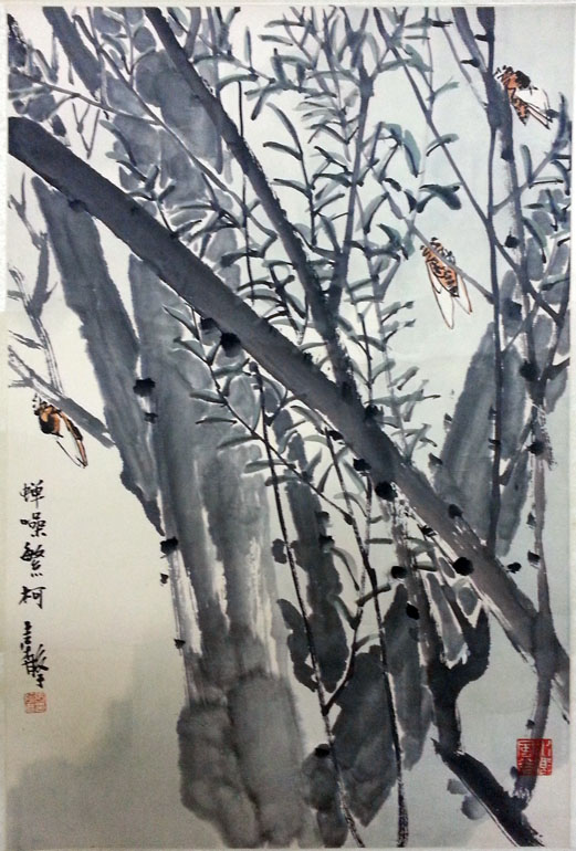 作者：张继馨&nbsp;花鸟&nbsp;￥：协商&nbsp;单击鼠标查看大图！