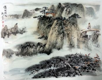 作者：谢伯子&nbsp;山水&nbsp;￥：协商&nbsp;单击鼠标查看详细介绍！