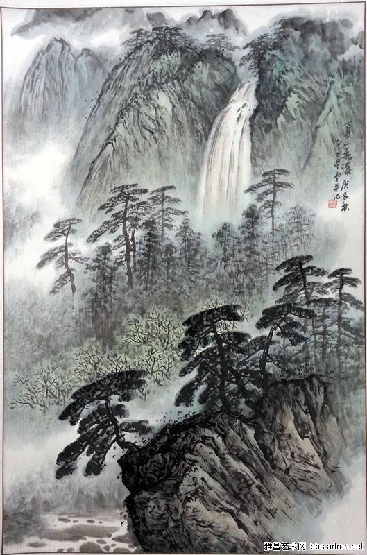 作者：卢星堂&nbsp;山水&nbsp;￥：协商&nbsp;单击鼠标查看大图！