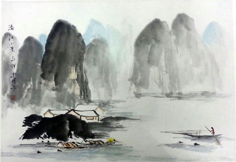 作者：徐建明&nbsp;山水&nbsp;￥：协商&nbsp;单击鼠标查看大图！