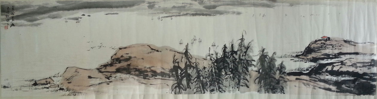 作者：章炳文&nbsp;山水&nbsp;￥：协商&nbsp;单击鼠标查看大图！