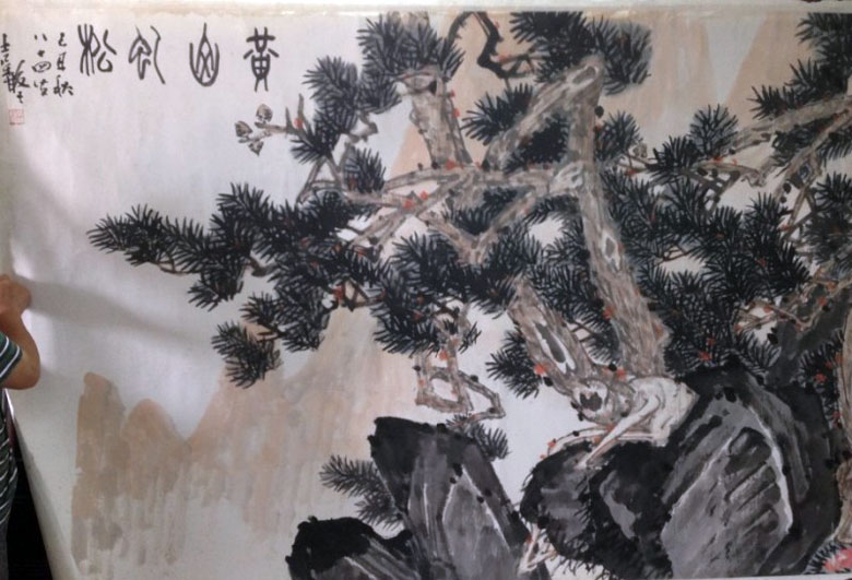 作者：张继馨&nbsp;花鸟&nbsp;￥：协商&nbsp;单击鼠标查看大图！