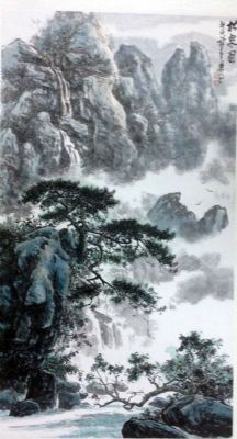 作者：刘宇甲&nbsp;山水 萧平题&nbsp;￥： 协商&nbsp;单击鼠标查看详细介绍！