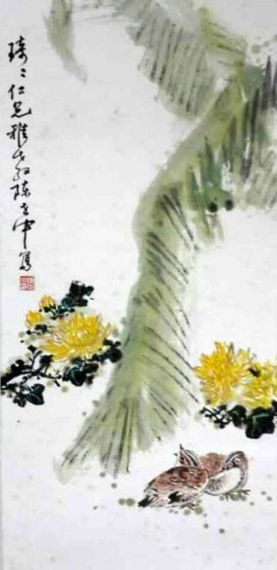 作者：陈世中&nbsp;花鸟&nbsp;￥：协商&nbsp;单击鼠标查看大图！