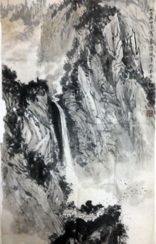 作者：伍霖生 &nbsp;山水&nbsp;￥：协商&nbsp;单击鼠标查看大图！