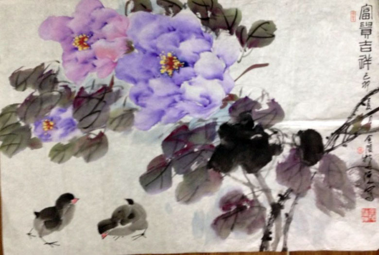 作者：陈培光&nbsp;花鸟&nbsp;￥：协商&nbsp;单击鼠标查看大图！