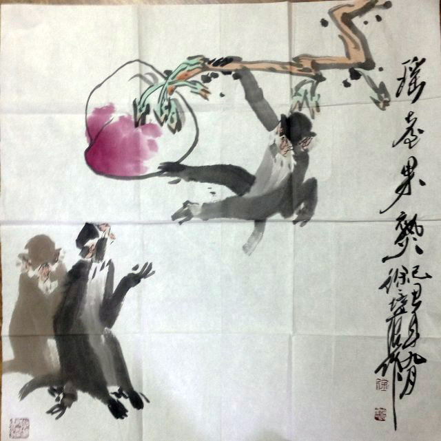 作者：徐培晨&nbsp;花鸟&nbsp;￥：协商&nbsp;单击鼠标查看大图！