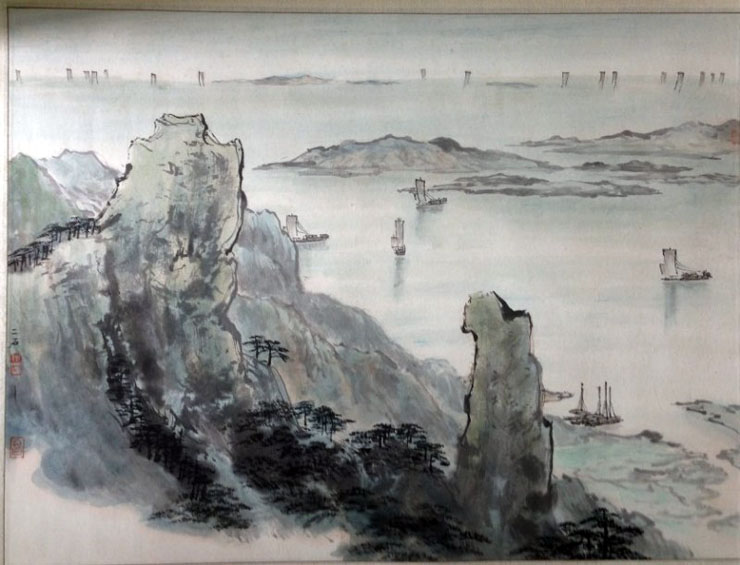 作者：傅二石&nbsp;山水&nbsp;￥：協商&nbsp;单击鼠标查看大图！