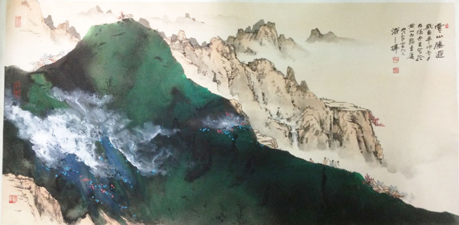 作者：游三辉&nbsp;山水&nbsp;￥：协商&nbsp;单击鼠标查看大图！