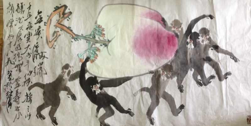 作者：徐培晨&nbsp;花鳥&nbsp;￥：協商&nbsp;单击鼠标查看大图！