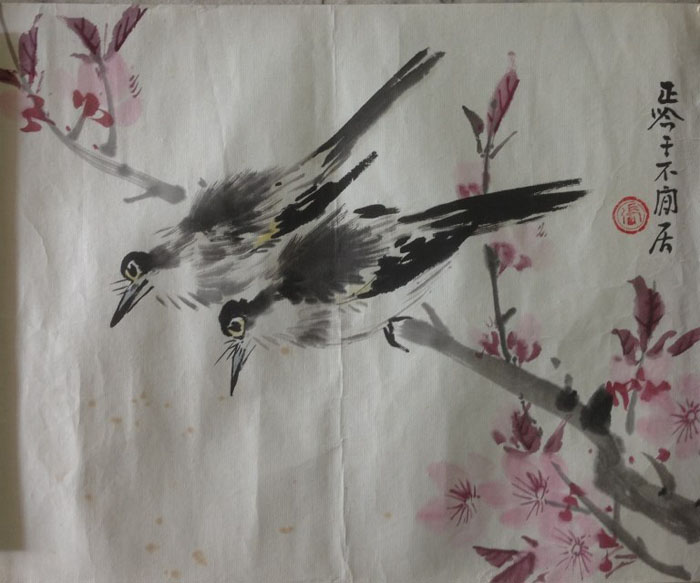 作者：张正吟&nbsp;花鸟&nbsp;￥：协商&nbsp;单击鼠标查看大图！