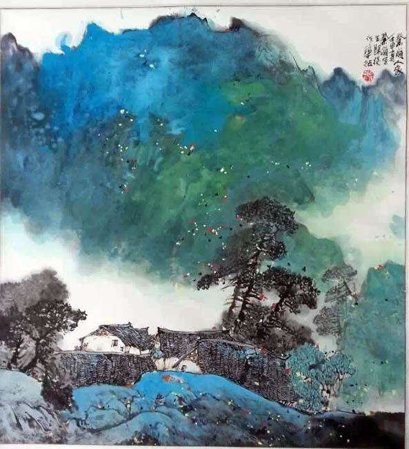 作者：华拓&nbsp;山水&nbsp;￥：协商&nbsp;单击鼠标查看大图！