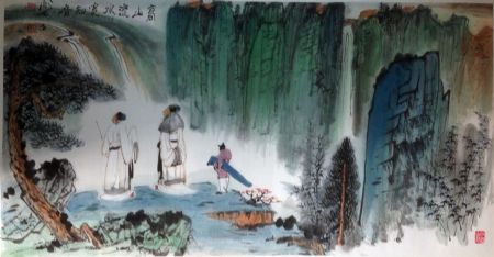 作者：谢伯子&nbsp;山水&nbsp;￥：协商&nbsp;单击鼠标查看详细介绍！