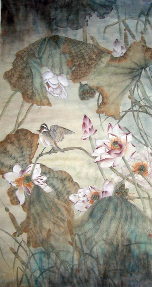 作者：尤捷&nbsp;花鸟&nbsp;￥：协商&nbsp;单击鼠标查看大图！
