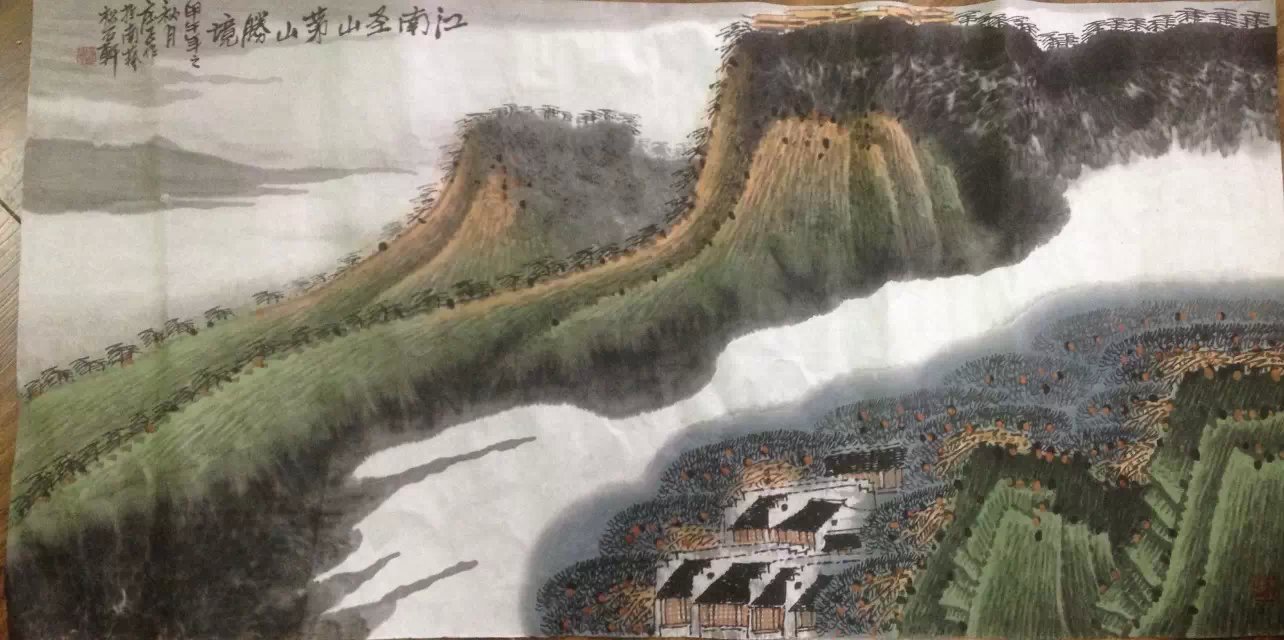 作者：庄利经&nbsp;山水&nbsp;￥：协商&nbsp;单击鼠标查看大图！