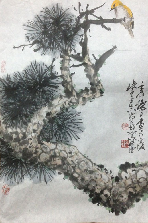 作者：徐纯原&nbsp;花鳥&nbsp;￥：協商&nbsp;单击鼠标查看大图！