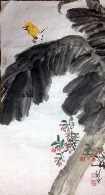 作者：徐纯原&nbsp;花鳥&nbsp;￥：協商&nbsp;单击鼠标查看大图！