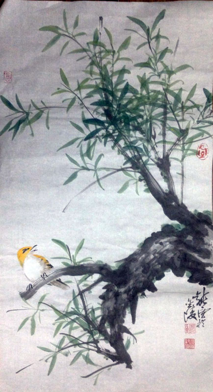 作者：徐纯原&nbsp;花鳥&nbsp;￥：協商&nbsp;单击鼠标查看大图！