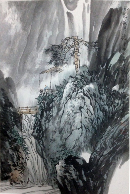 作者：赵晓钟&nbsp;山水&nbsp;￥：协商&nbsp;单击鼠标查看大图！