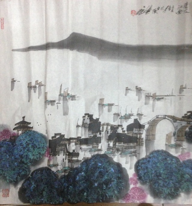 作者：叶维&nbsp;山水&nbsp;￥：协商&nbsp;单击鼠标查看大图！