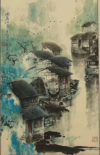 作者：顾青蛟&nbsp;山水&nbsp;￥：协商&nbsp;单击鼠标查看大图！