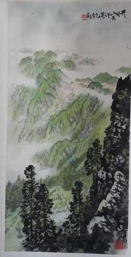 作者：孙君良&nbsp;山水&nbsp;￥：协商&nbsp;单击鼠标查看大图！