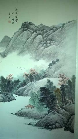 作者：顾荣元&nbsp;山水&nbsp;￥：协商&nbsp;单击鼠标查看详细介绍！