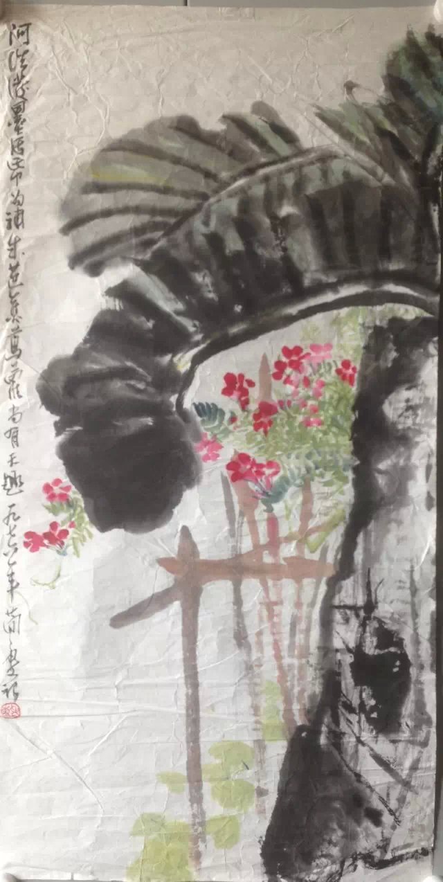 作者：曹简楼&nbsp;花鸟&nbsp;￥：协商&nbsp;单击鼠标查看大图！