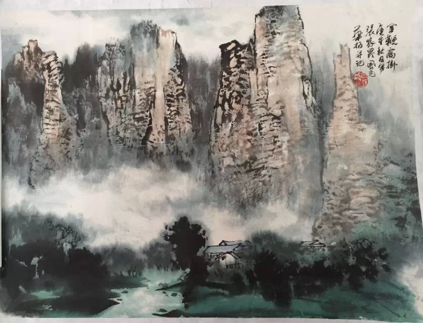 作者：华拓&nbsp;山水&nbsp;￥：协商&nbsp;单击鼠标查看大图！