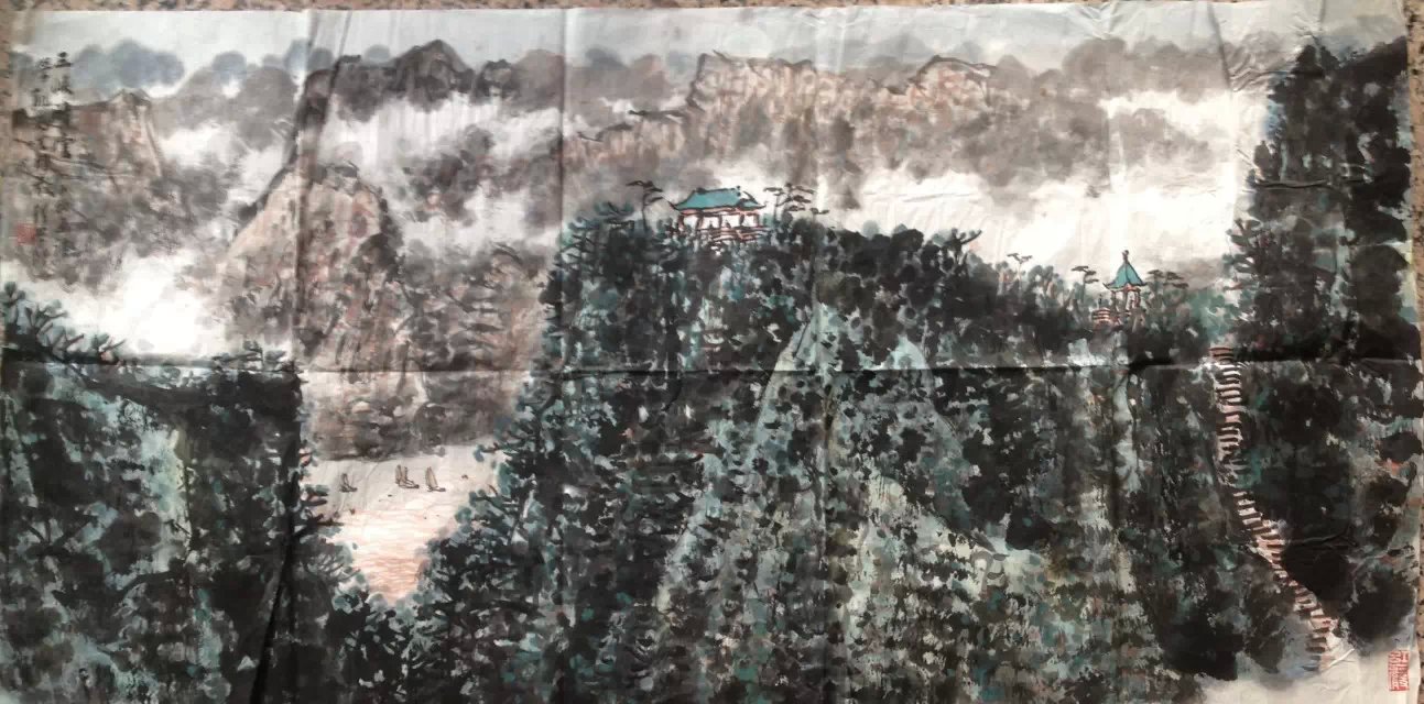 作者：张学成&nbsp;山水&nbsp;￥：协商&nbsp;单击鼠标查看大图！