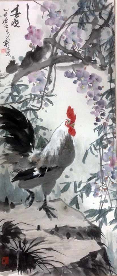 作者：徐源绍&nbsp;花鸟&nbsp;￥：协商&nbsp;单击鼠标查看大图！