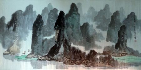 作者：满维起&nbsp;山水&nbsp;￥：协商&nbsp;单击鼠标查看详细介绍！