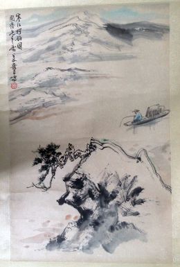 作者：萧平&nbsp;山水&nbsp;￥：协商&nbsp;单击鼠标查看详细介绍！