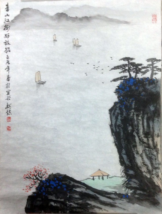 作者：魏镇&nbsp;山水&nbsp;￥：协商&nbsp;单击鼠标查看大图！