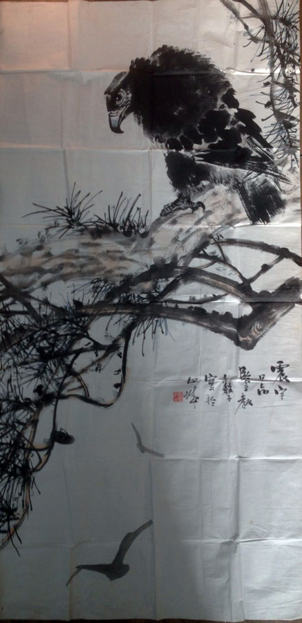 作者：张继馨&nbsp;花鸟&nbsp;￥：协商&nbsp;单击鼠标查看大图！