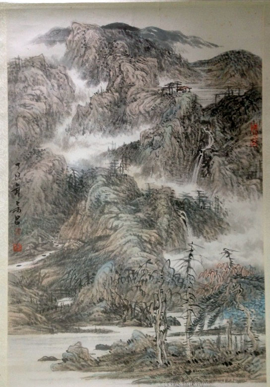 作者：黄柔昌&nbsp;山水&nbsp;￥：协商&nbsp;单击鼠标查看大图！