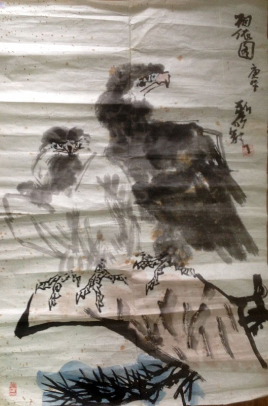 作者：欧阳龙&nbsp;花鸟&nbsp;￥：协商&nbsp;单击鼠标查看大图！