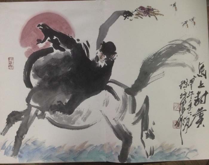 作者：徐培晨&nbsp;花鸟&nbsp;￥：协商&nbsp;单击鼠标查看大图！