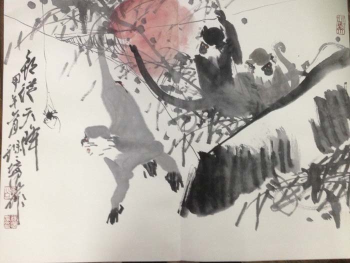 作者：徐培晨&nbsp;花鸟&nbsp;￥：协商&nbsp;单击鼠标查看大图！