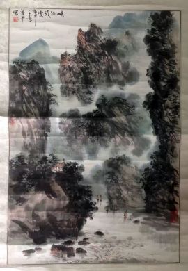 作者：萧平&nbsp;山水&nbsp;￥：协商&nbsp;单击鼠标查看详细介绍！