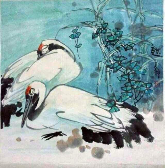 作者：张继馨&nbsp;花鸟&nbsp;￥：协商&nbsp;单击鼠标查看大图！