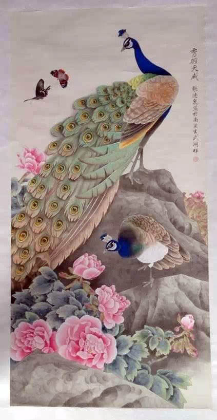 作者：张德泉&nbsp;花鸟&nbsp;￥：协商&nbsp;单击鼠标查看大图！