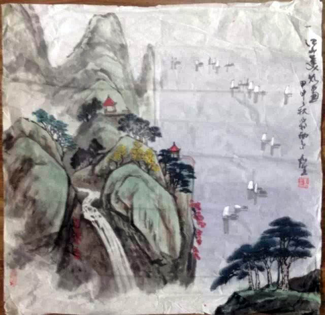 作者：刘如生&nbsp;山水&nbsp;￥：协商&nbsp;单击鼠标查看大图！