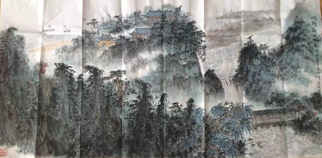 作者：王永顺&nbsp;山水&nbsp;￥：协商&nbsp;单击鼠标查看大图！