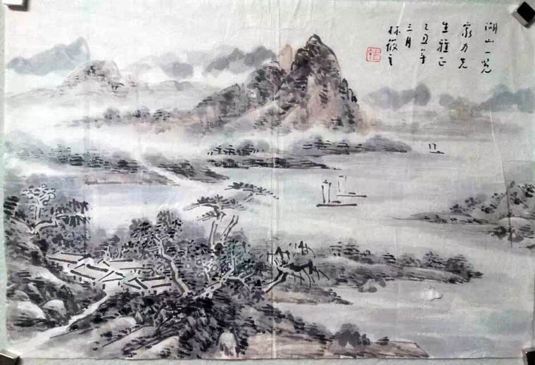 作者：林筱之&nbsp;山水&nbsp;￥：协商&nbsp;单击鼠标查看大图！