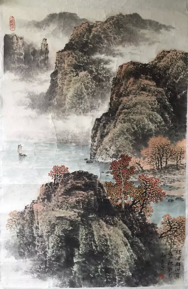 作者：佘玉奇 &nbsp;山水&nbsp;￥：协商&nbsp;单击鼠标查看大图！